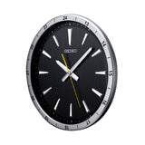 QXA802S Black Striped Dial Decor Clock