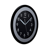 QXA812K Black-White Dial Clock