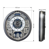 QXM366S Luxurious Melodies in Motion Clock