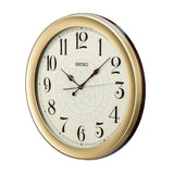 QXA835F Distinguished Floral Design Wall Clock
