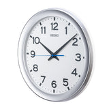 QXA835S White Dial Clock with Blue Quite Sweep Second Hand