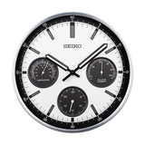 QXA823S Thermometer Hygrometer Wall Clock