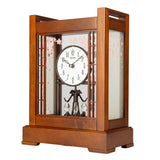 QXN235B Sakura Bloom Decorative Mantel Clock