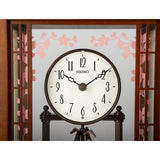 QXN235B Sakura Bloom Decorative Mantel Clock