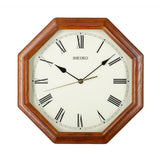 QXA152B Oak Wood Clock For Living Room