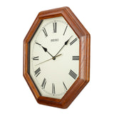 QXA152B Oak Wood Clock For Living Room