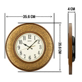 QXA846G Vintage Ornate Frame Wall Clock