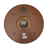 QXA144B Alder Wood Clock with Roman Numerals