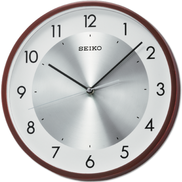 SEIKO ONLINE STORE QXA615B Silver and White Dial Clock – SEIKO