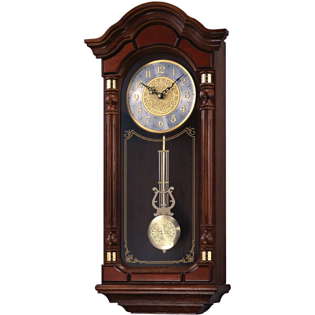 Seiko Clocks Online Store Classical Pendulum Wooden Clock for Home, Office, Lobby, Hotels, Restaurants, Anniversary, Festivals, Gifting Musical Dual Chime Westminster Whittington Music