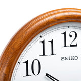 QXA155B Oak Wood Clock For Living Room