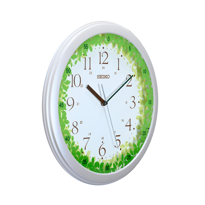 QHA010H Bright Nature Motif Clock for Kids Room