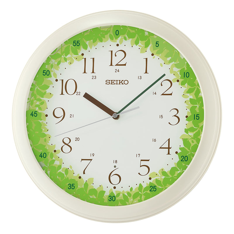 QHA010H Bright Nature Motif Clock for Kids'Room