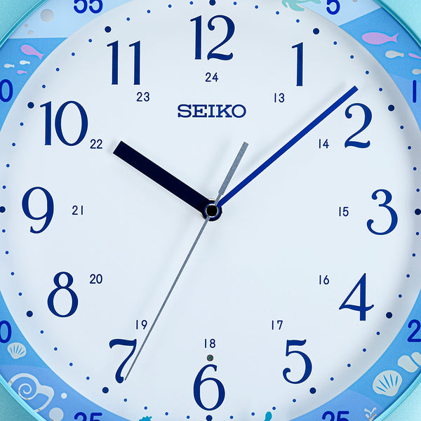 QHA010M Bright Nature Motif Clock for Kids Room