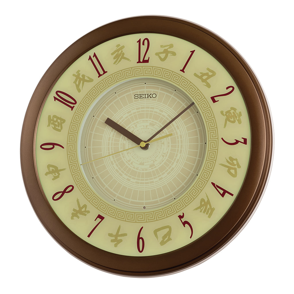 QHA017BN Oriental Heritage Wall Clock