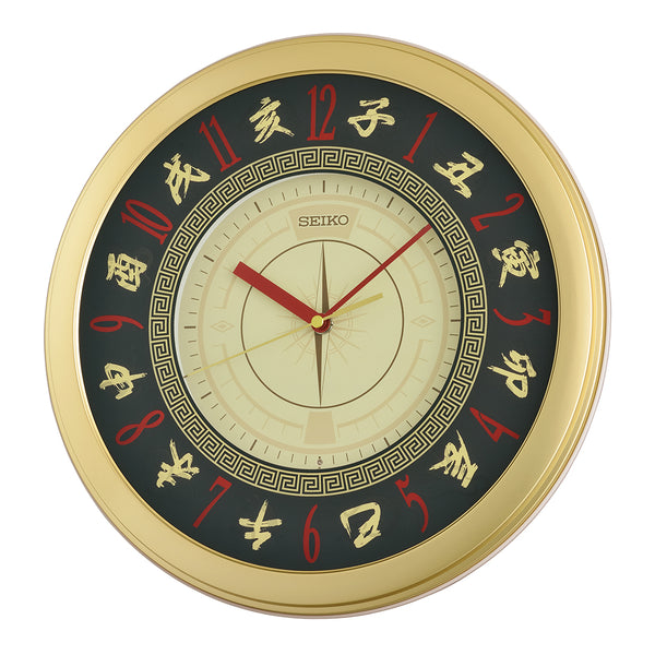 QHA017GN Celestial Gold Classic Clock – SEIKO CLOCKS INDIA