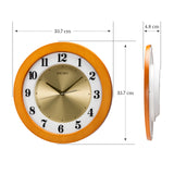 QXA743B Golden Dial Clock