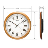 QXA754P Rose Gold Wall Clock