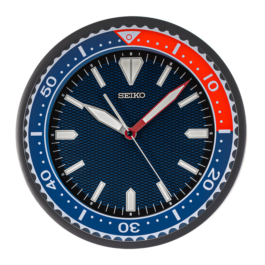 QXA791J contemporary clock with lumibrite markers – SEIKO CLOCKS INDIA