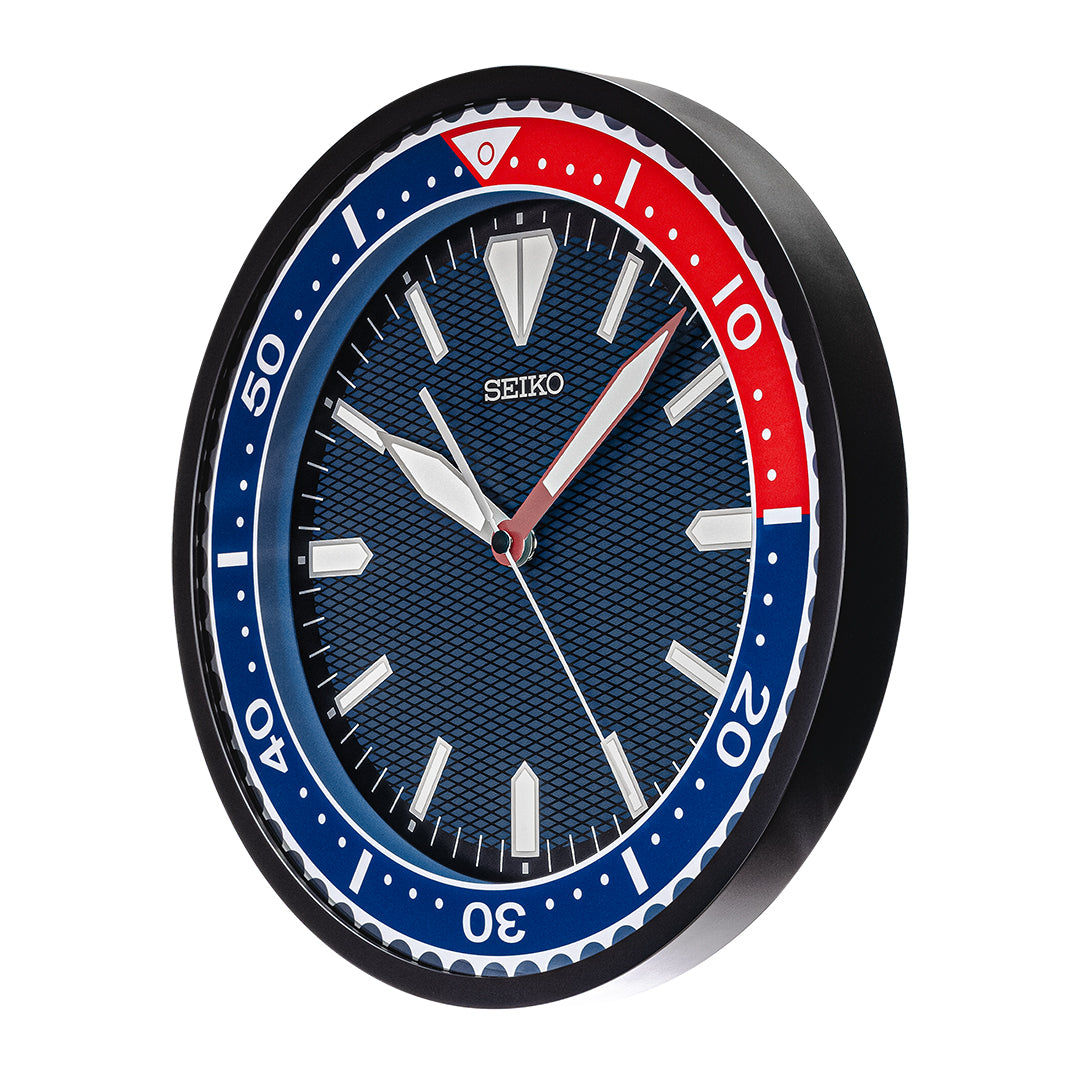 QXA791J contemporary clock with lumibrite markers – SEIKO CLOCKS INDIA