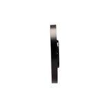 QXA791T Black-White Textured Dial Clock