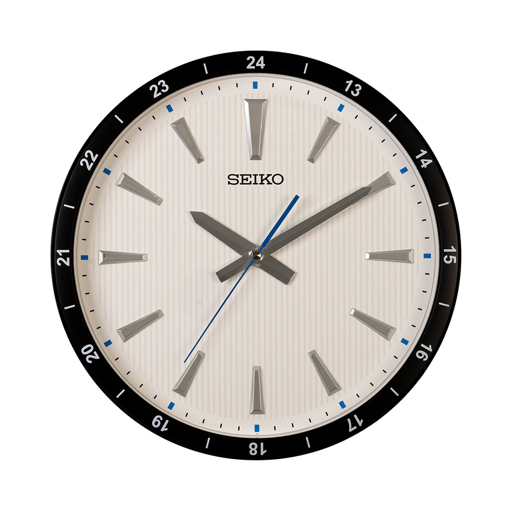 Seiko Online QXA802J White Clock with Textured Dial – SEIKO CLOCKS