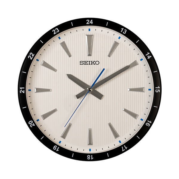 Seiko Online QXA802J White Clock with Textured Dial – SEIKO CLOCKS