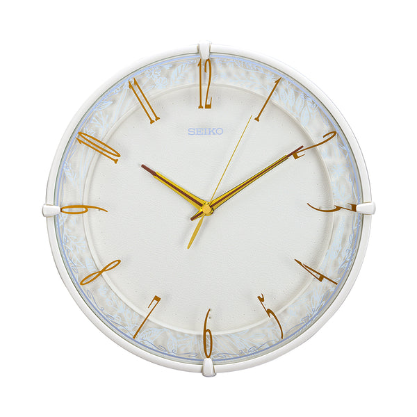 SEIKO 掛時計 大小セット ゴールド QXA811C with Gold-Finish Numerals – SEIKO CLOCKS INDIA