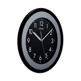 QXA812K Black-White Dial Clock