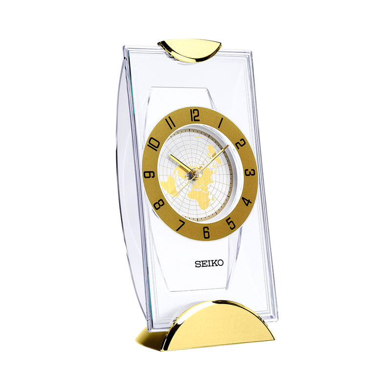 QXG152G Hazlenut Dial World Desk Clock