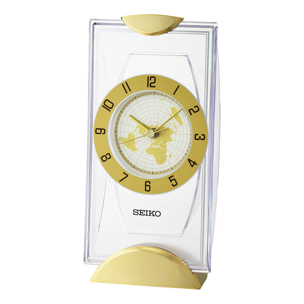 QXG152G Hazlenut Dial World Desk Clock