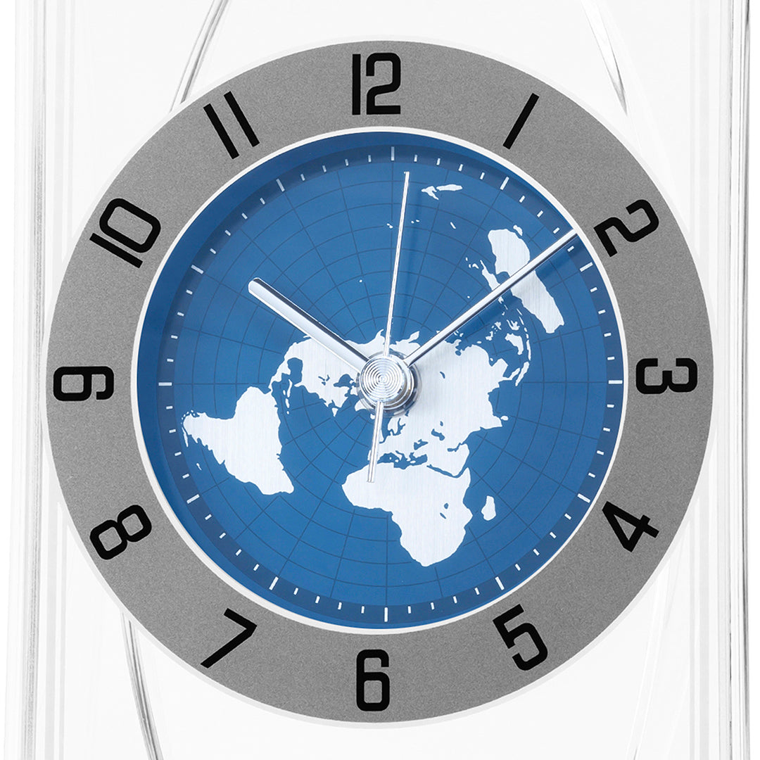 QXG152S Peacock Blue Dial World Desk Clock – SEIKO CLOCKS INDIA