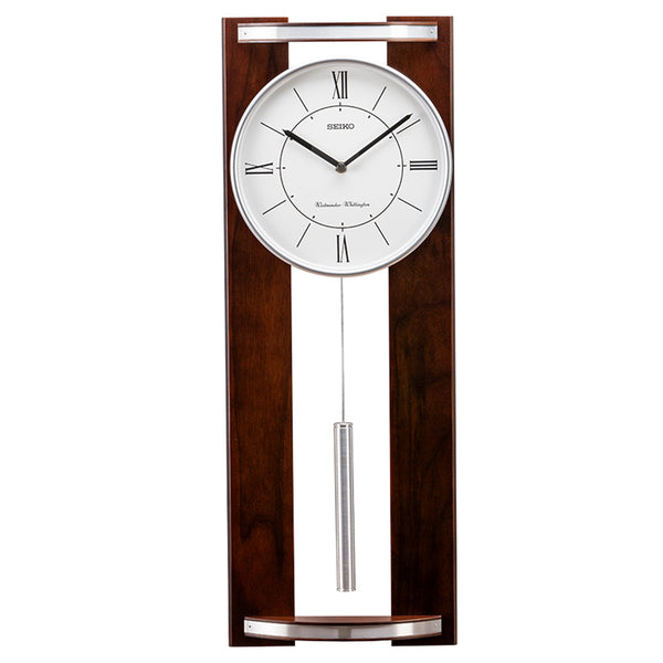 Seiko Online QXH078Z Minimal Pendulum Clock – SEIKO CLOCKS INDIA