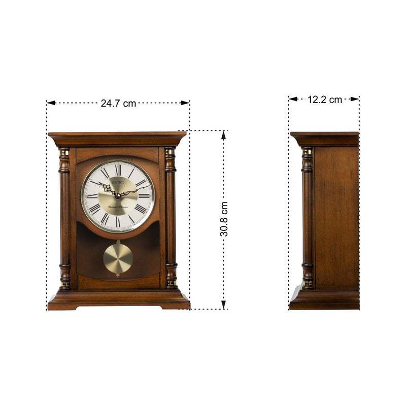 QXQ034B Luxurious Mantel Clock