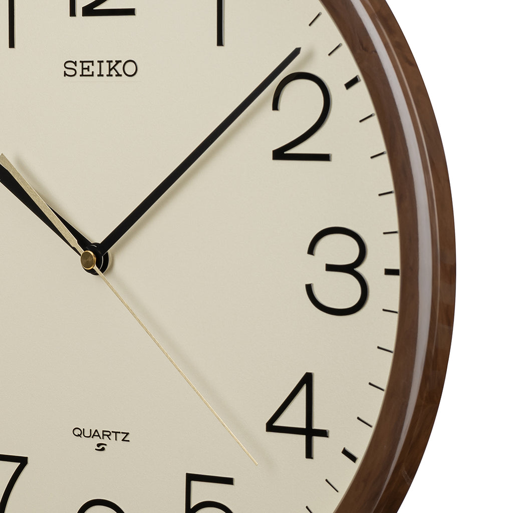 QXA807B Elegant Beige  Wall Clock