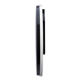 QXA835K Black Quiet Sweep Clock