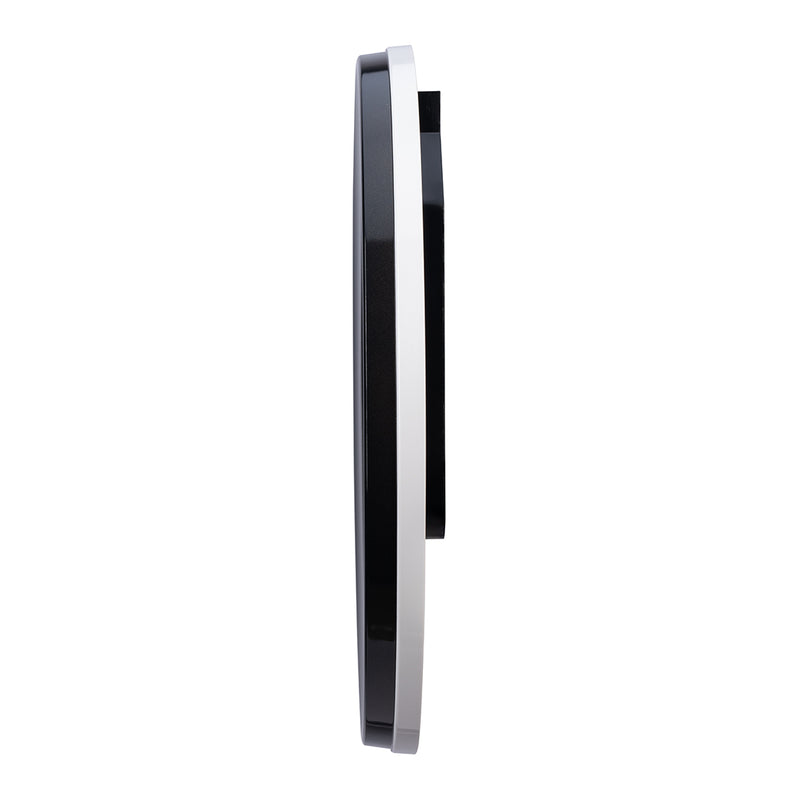 QXA835K Black Quiet Sweep Clock