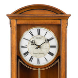 QXH030B Pendulum Clock with Iridescent Mother Of Pearl Inlay Dial