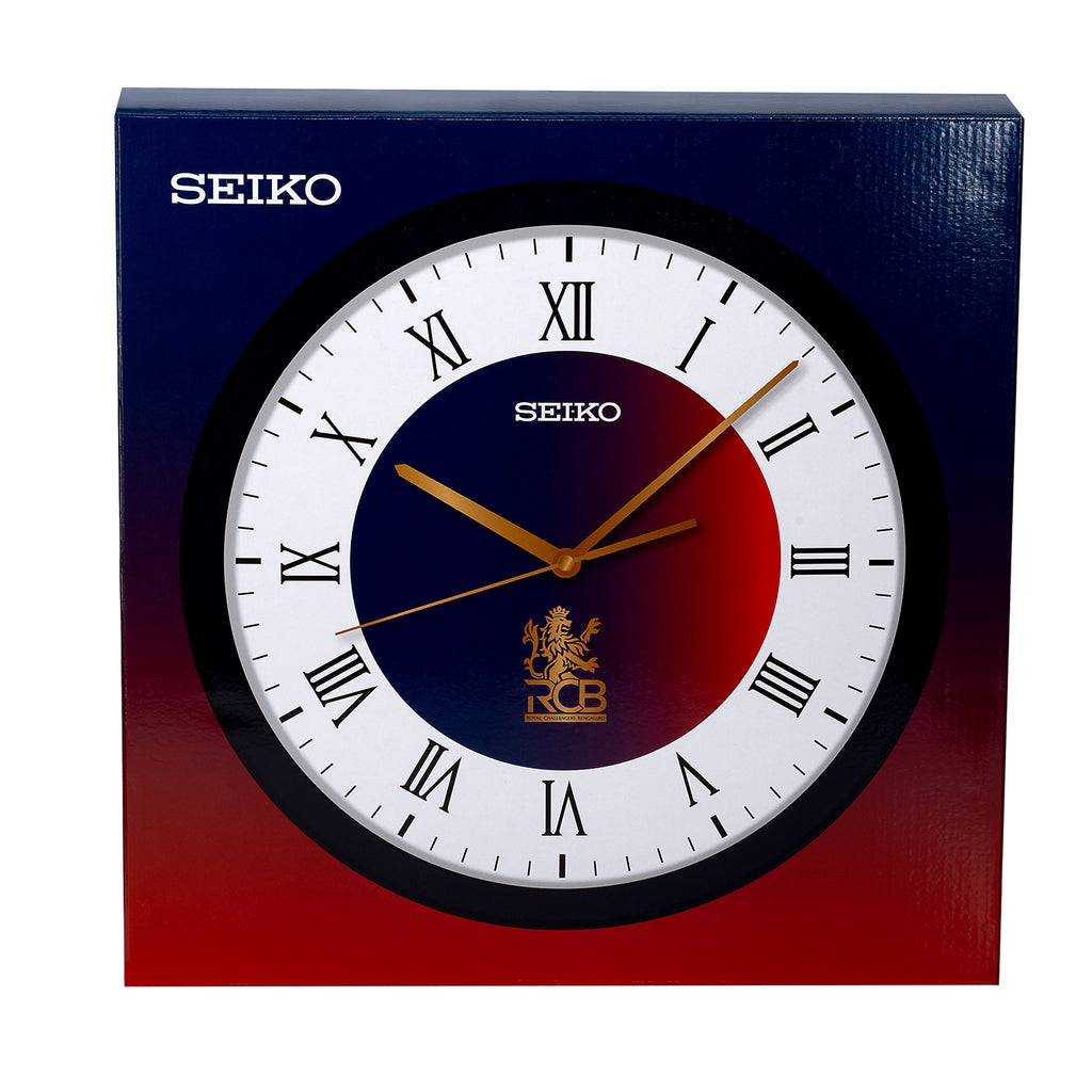QXA950KN - RCB-Inspired Dial Clock