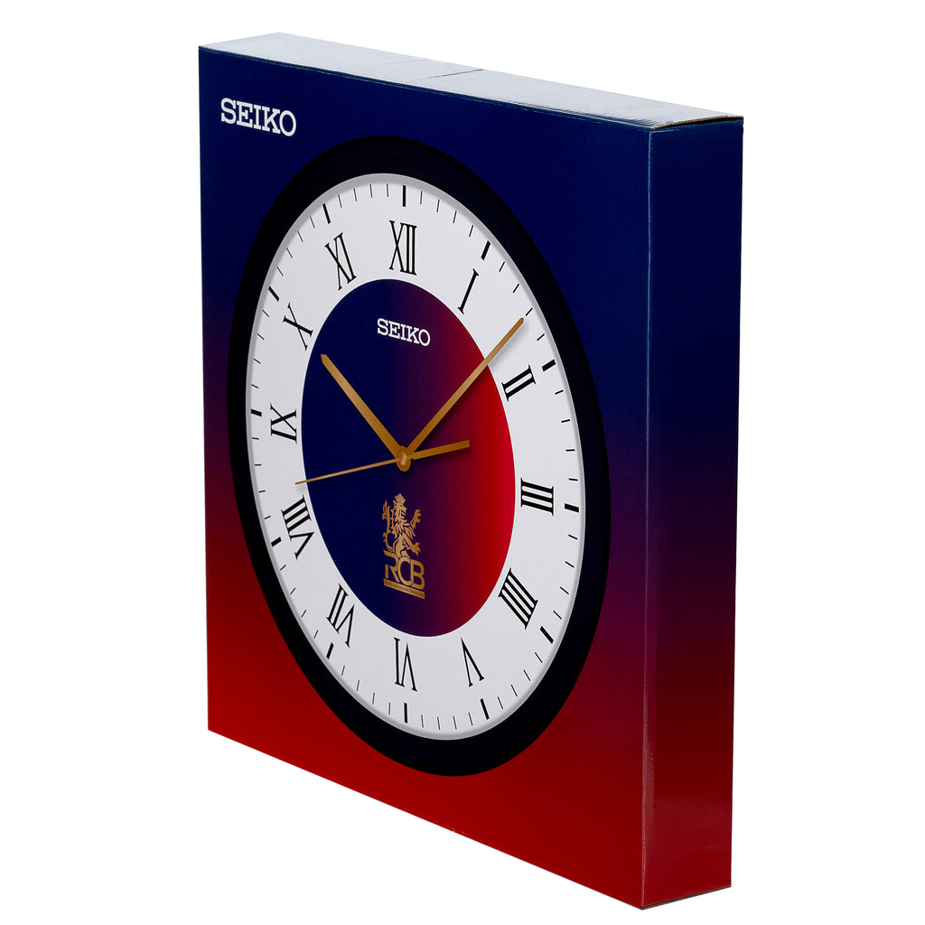 QXA950KN - RCB-Inspired Dial Clock
