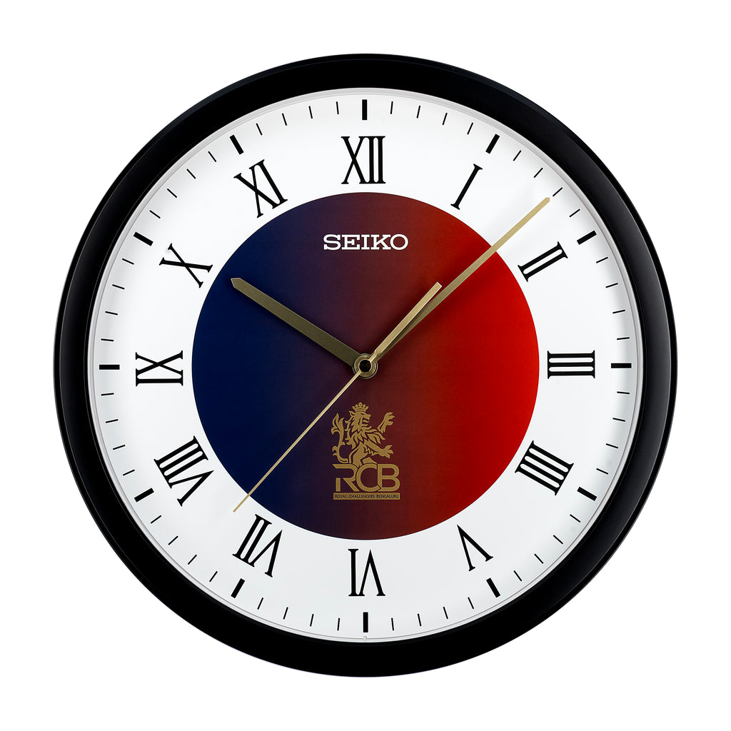 QXA950KN - RCB-Inspired Dial Clock