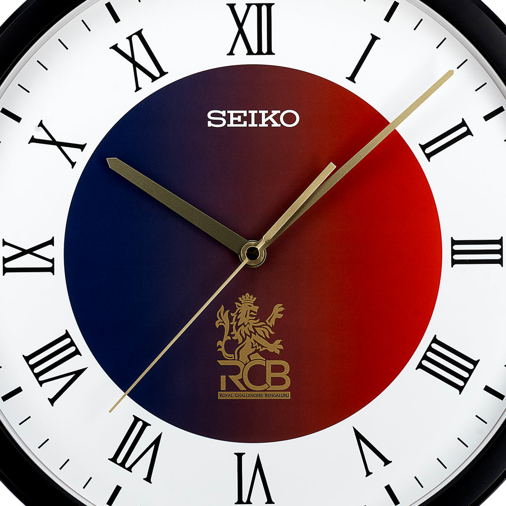 QXA950KN - RCB-Inspired Dial Clock