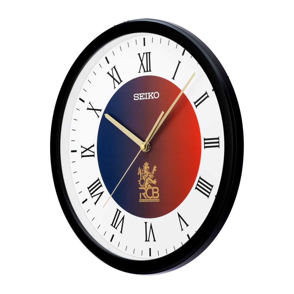 QXA950KN - RCB-Inspired Dial Clock