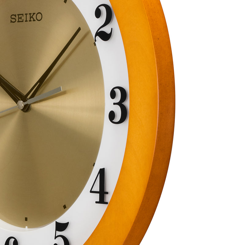 QXA743B Golden Dial Clock