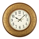 QXA846G Vintage Ornate Frame Wall Clock