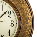 QXA846G Vintage Ornate Frame Wall Clock