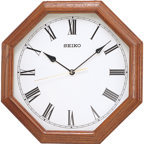 Oak wood case with Roman Numerals QXA152B