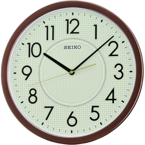 Contemporary and elegant clock with lumibrite (glow in the dark) dial for modern homes & Offices in India