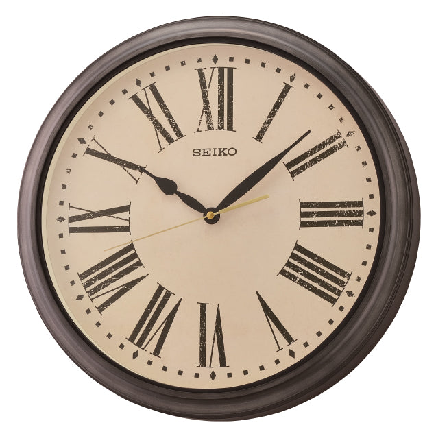 QXA771J Beige Decor Clock