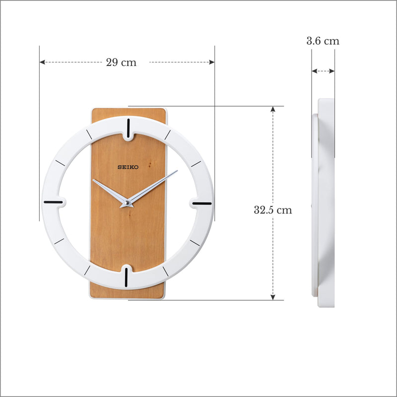 QXA774B Desk-cum-Wall Decor Clock